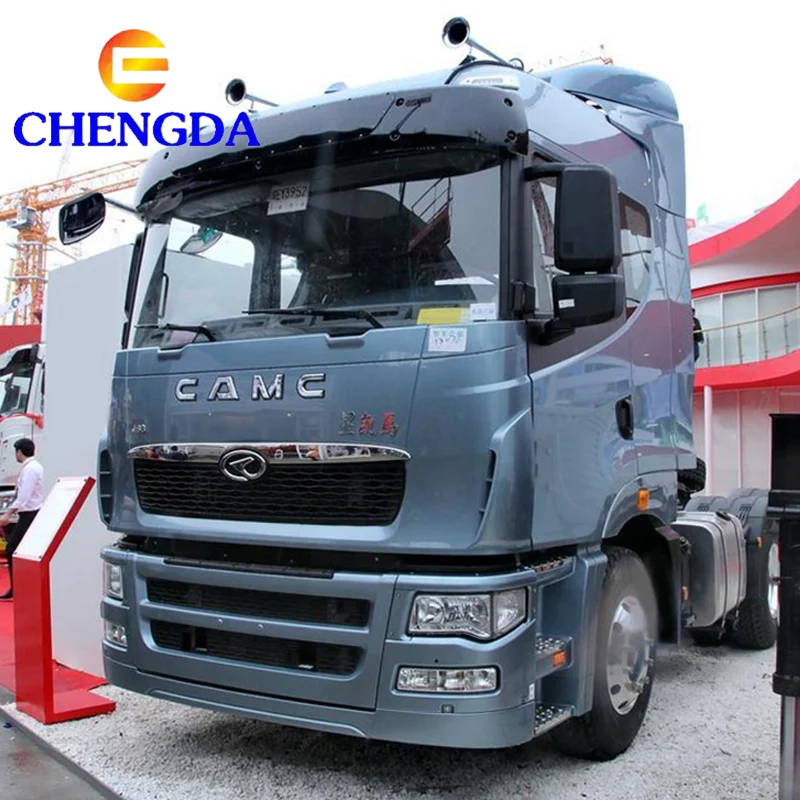 Brand New CAMC Heavy Duty 6x4 430HP Used Truck Head CNG Prime Mover Tractor Truck For Sale