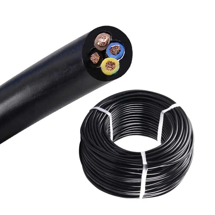 14AWG ПВХ/CU электрический кабель, недорогая цена, 4*2,5 мм многожильный медный кабель, электрические провода