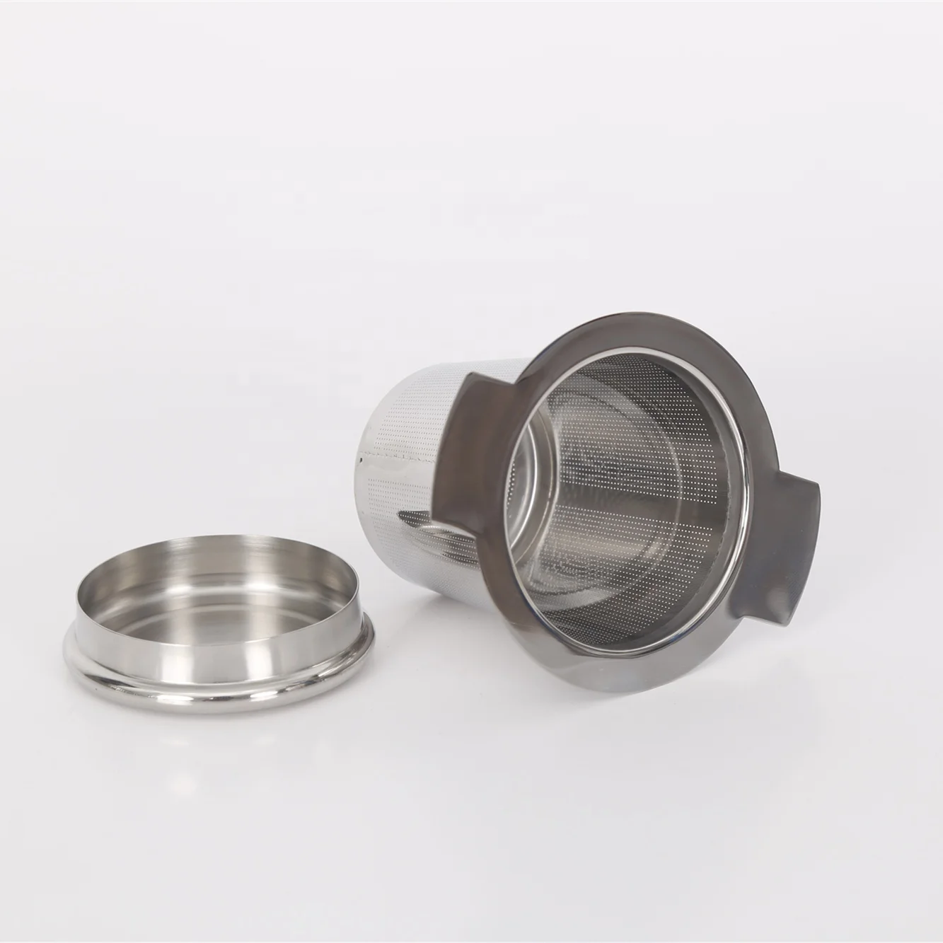 Tea Infuser Basket Stainless Steel Filter With Small Strainer And Lid Tea Diffuser For Loose Tea Superior Brewing Experience