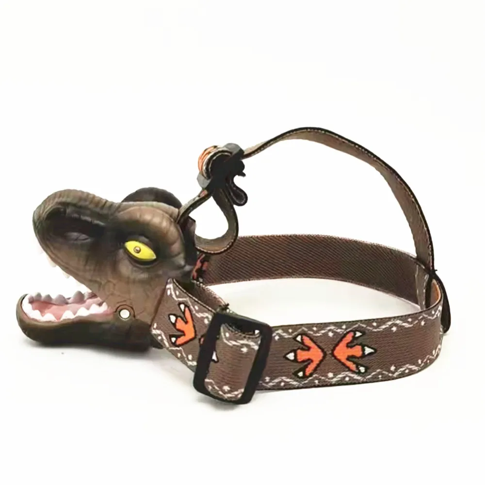 Headlamps for Kids Dinosaur Led Headlamp Toys 3 Lighting Mode with Adjustable Headband Flashlight for Boys Girls Camping Hiking