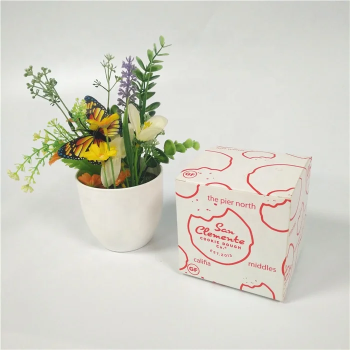 Food Grade Pizza/cupcake/muffin/chocolate/cookies packaging custom printed paper box