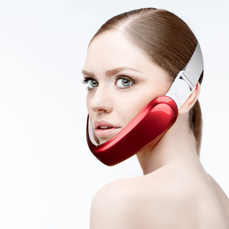 New Trending Products New Arrivals V Face Lifting Thin Face Slimming Mask V Shape Face Vibration Beauty Care Instrument