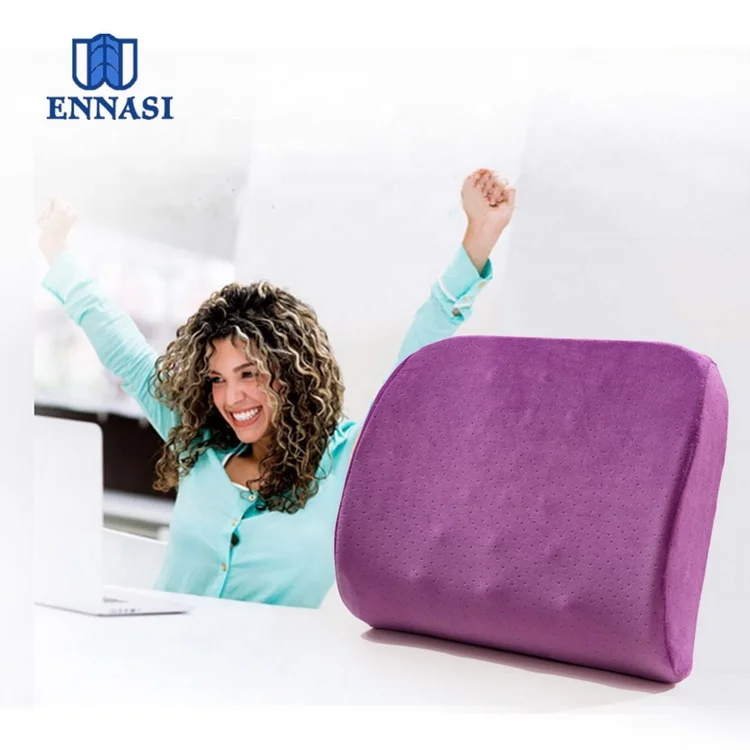 China factory wholesale car seat and office chair back support cushion lumbar support cushion