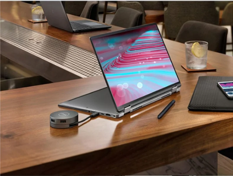 NEW original 7-in-1 USB-C Mobile Adapter 4K Display Port Gigabit Ethernet RJ45 For Dell DA310 CN-0CPV5Y CPV5Y