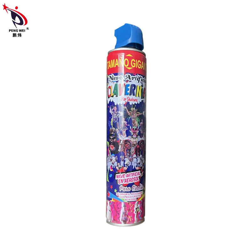 Color Party Trigger Foam Snowflake Spray Christmas Wedding Decoration Artificial Simulation Snow Spray