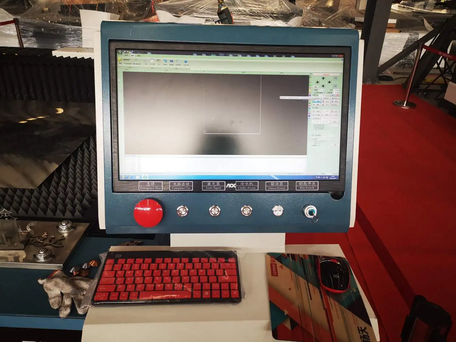 Hot Sale Laser Cutting Machine With Rotary Device Fiber Laser Cutting Machine for Metal and pipe 3000W laser source