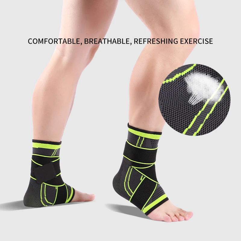 3024# High Quality  Sports Protector Ankle Support Wraps Straps for  Ankle Support Brace