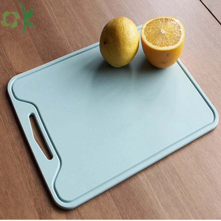 OKSILICONE Non Slip Chopping Board Kitchen Silicone Cutting Board Mat Foldable Silicone Cutting Boards