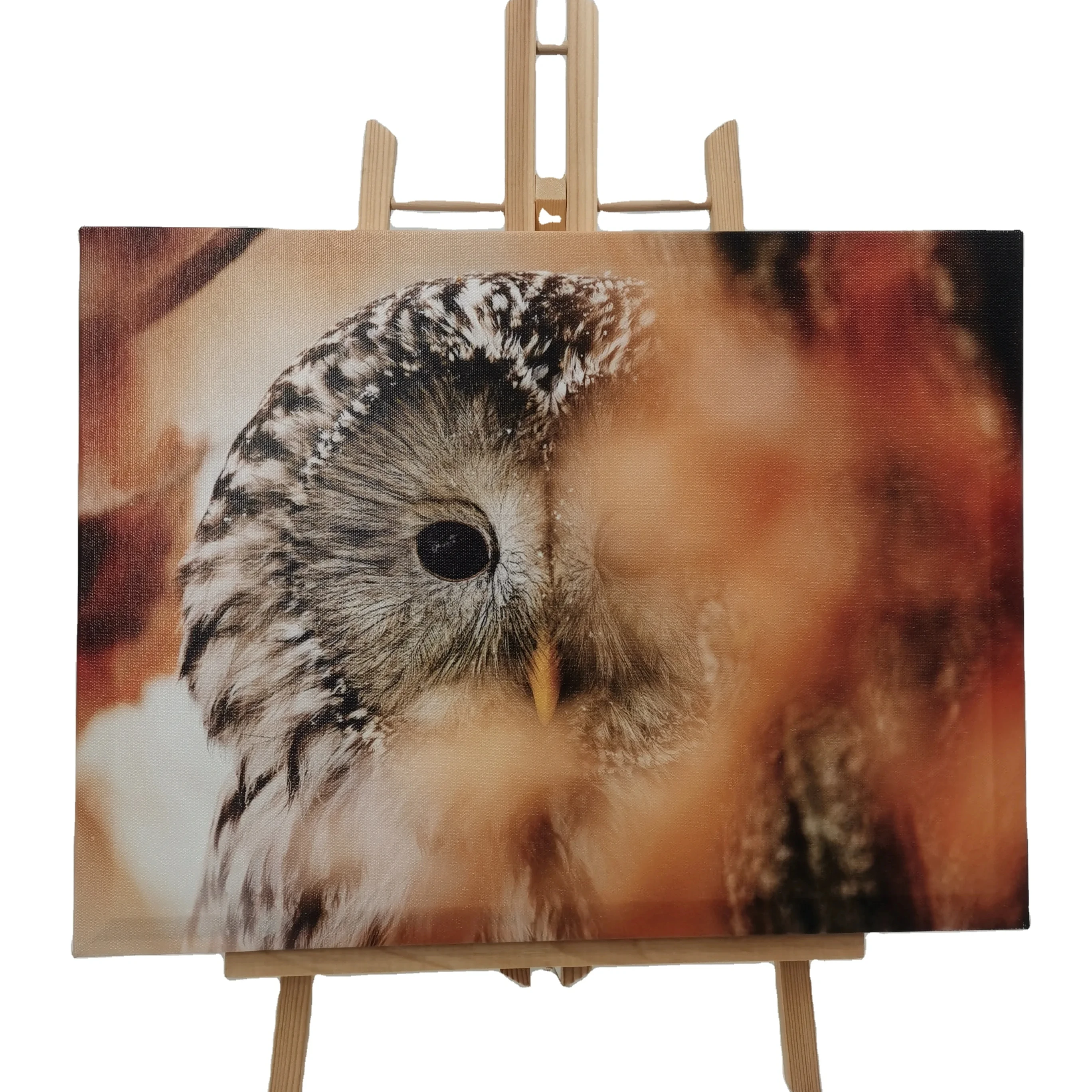 High Quality Artist Stretched Canvases Blank White Art Canvas Boards for Oil Painting or Acrylic Painting Popular Customized