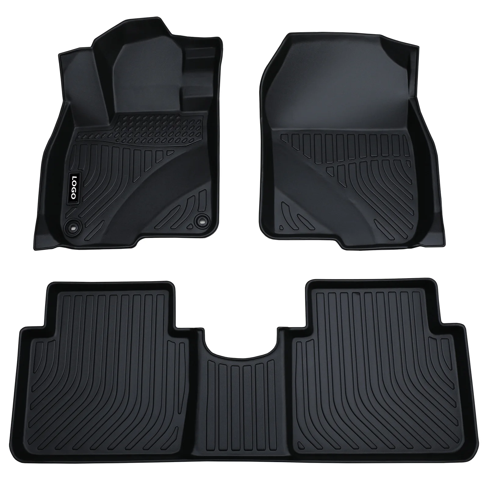 2024 New TPE Floor Mat For VW ID.4 ID.6  All Weather Car Floor Carpets Waterproof Trunk Mats For Volkswagen Mat Car Accessories