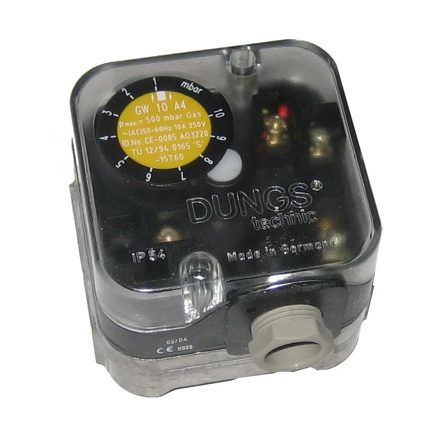 GW3A4 DUNGS GW..A4 series air pressure switch accessories wholesale sales