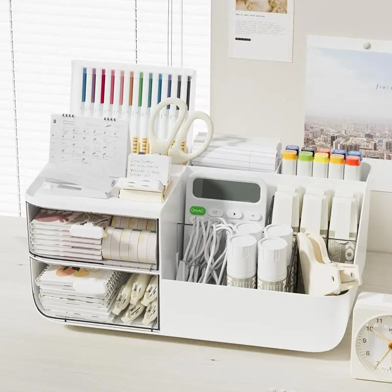 Onsin Multifunctional Desktop Cabinet Plastic Storage Drawer Makeup Organizer Cosmetic Storage boxes office storage container