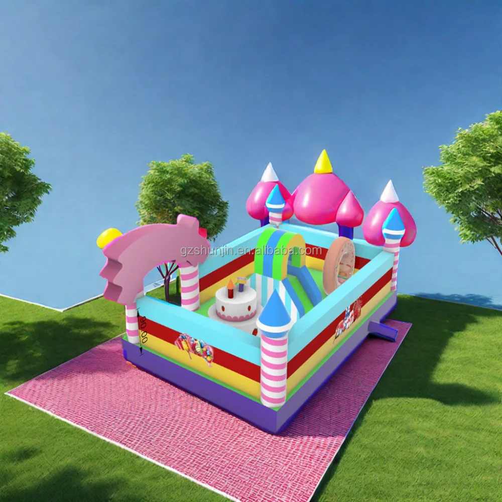 Large PVC Indoor Blow-Up Water Slide for Pool above Ground Inflatable Water Slide for Home School or Shopping Mall