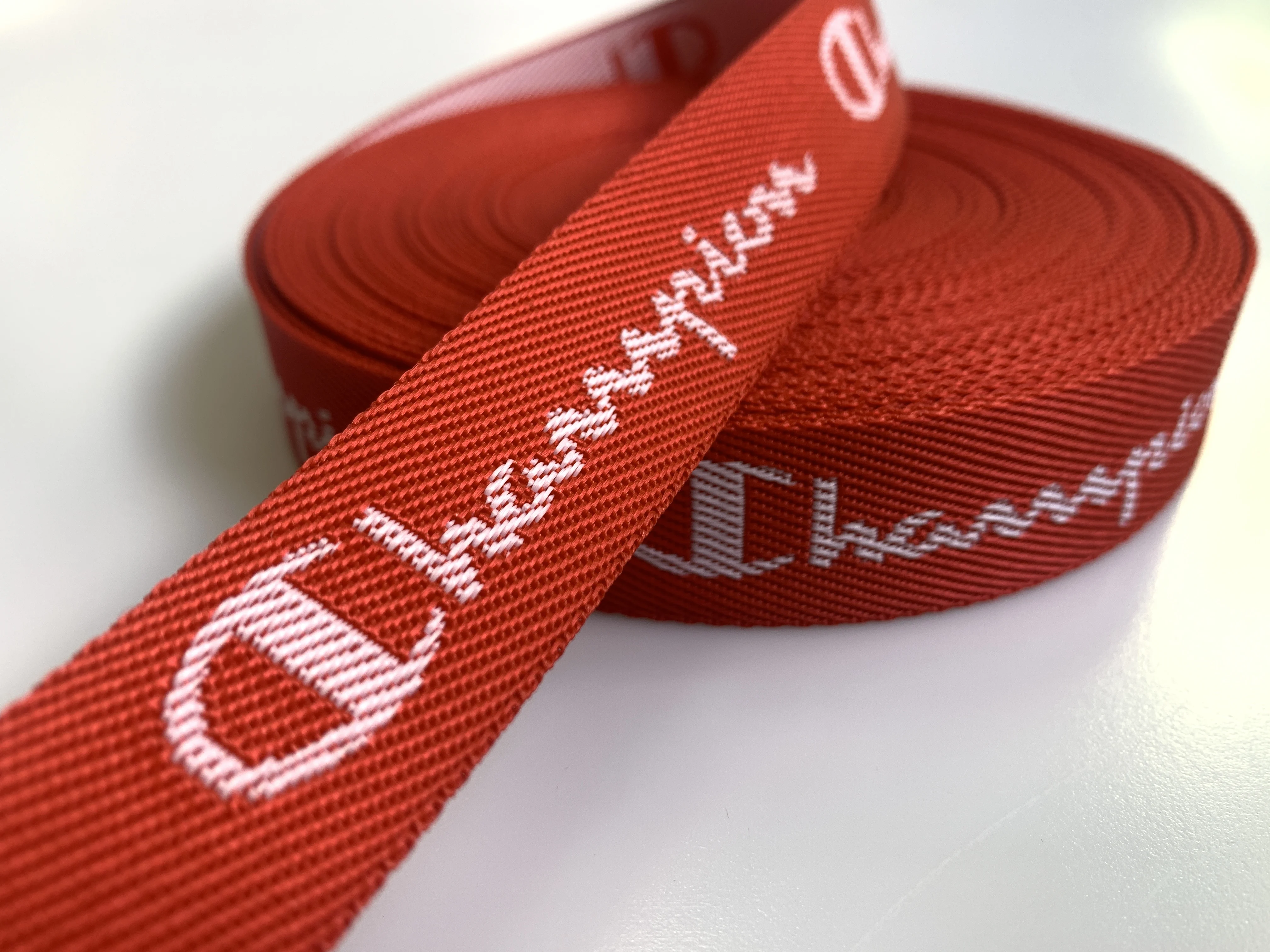 Safety Belt Webbing Pp Webbing Binding Fashion Pp Jacquard Webbing Strap for Luggage High Strength