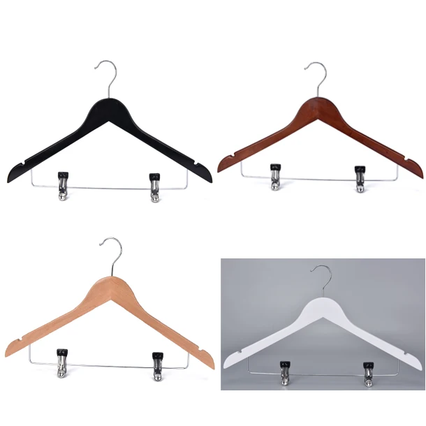 Sample Free Fast shipping wholesale dry clothes hanger kids baby wooden hangers