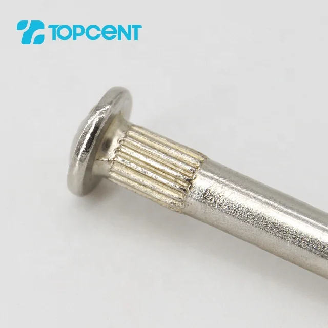 TOPCENT Furniture Accessories Connector Screws Combination Screws Bolts  Bolts Hexagon Socket Flat Head Screws and Bolts