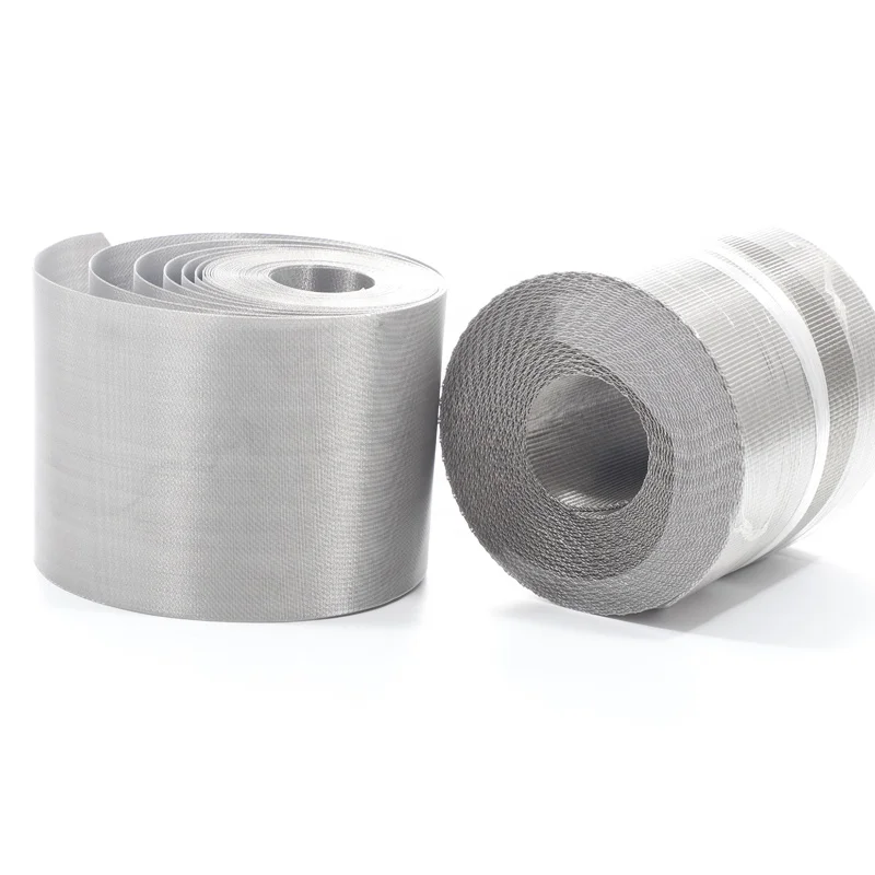 Factory Price Weave Wire Mesh Reversed Dutch Woven Automatic Mesh Belt for PP Extruder