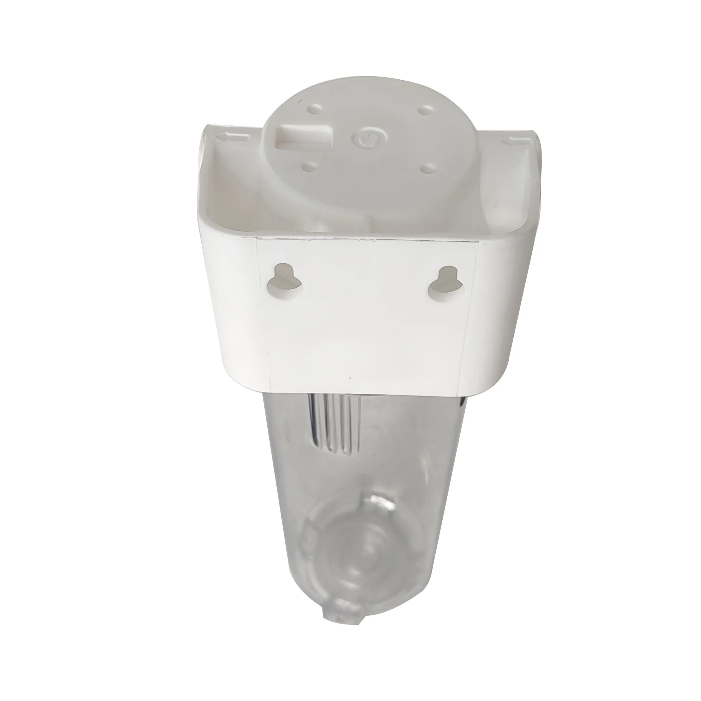 Single-Stage Desktop Transparent Filter for Household Water Purifiers Wall-Mountable Purifier for Hotels Manual Power Source