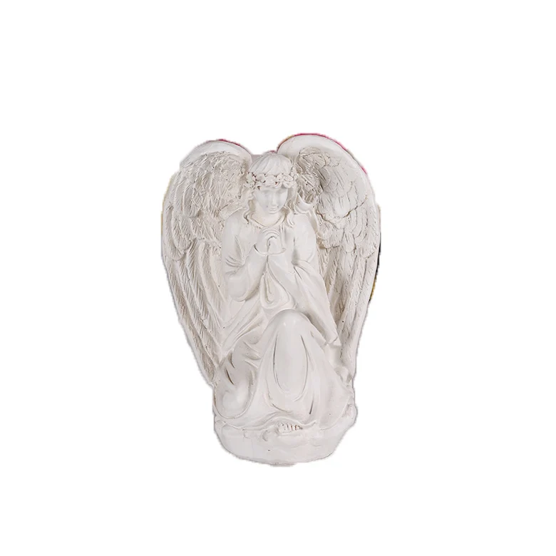 
Factory Customize Cheap Price Creative Resin Angel Figurine Home Decor Angel Statue 