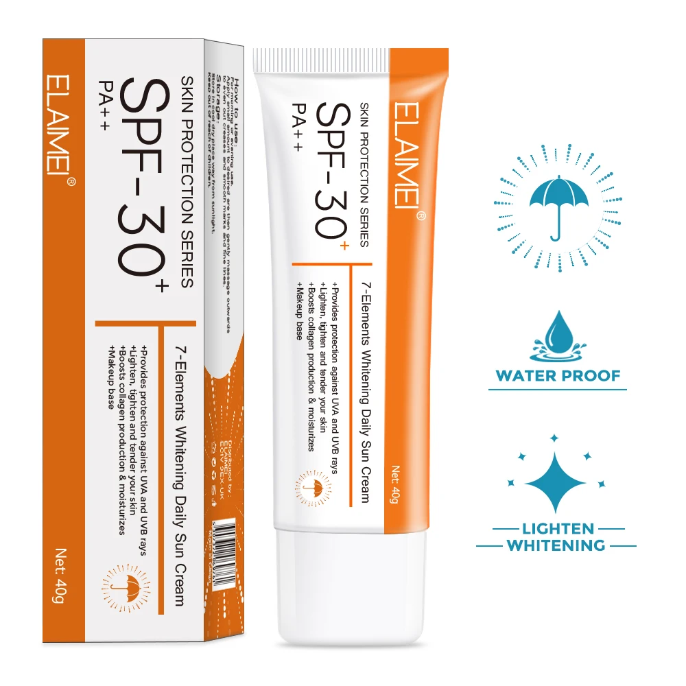 High Performance Sun Block  Cream Sunscreen Lotion Private Label for Face