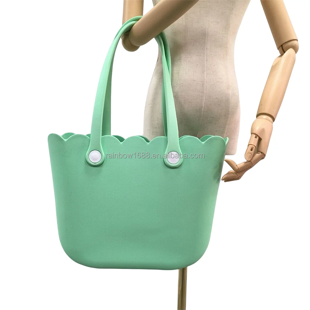 Fashion Outdoor EVA Beach Bag Portable Storage Hole Big Bag Basket