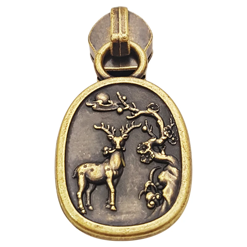 Лидер продаж рельефная застежка-молния подвеска аксессуар для сумки застежка-слайдер