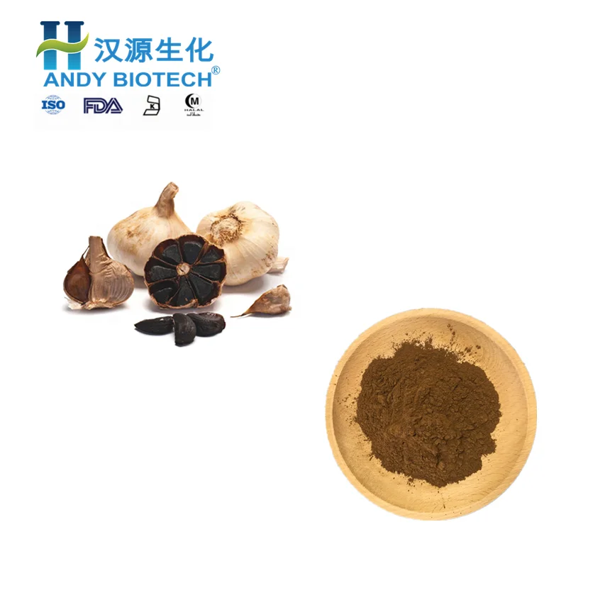 
Natural S-allyl-cystine Fermented black garlic extract 
