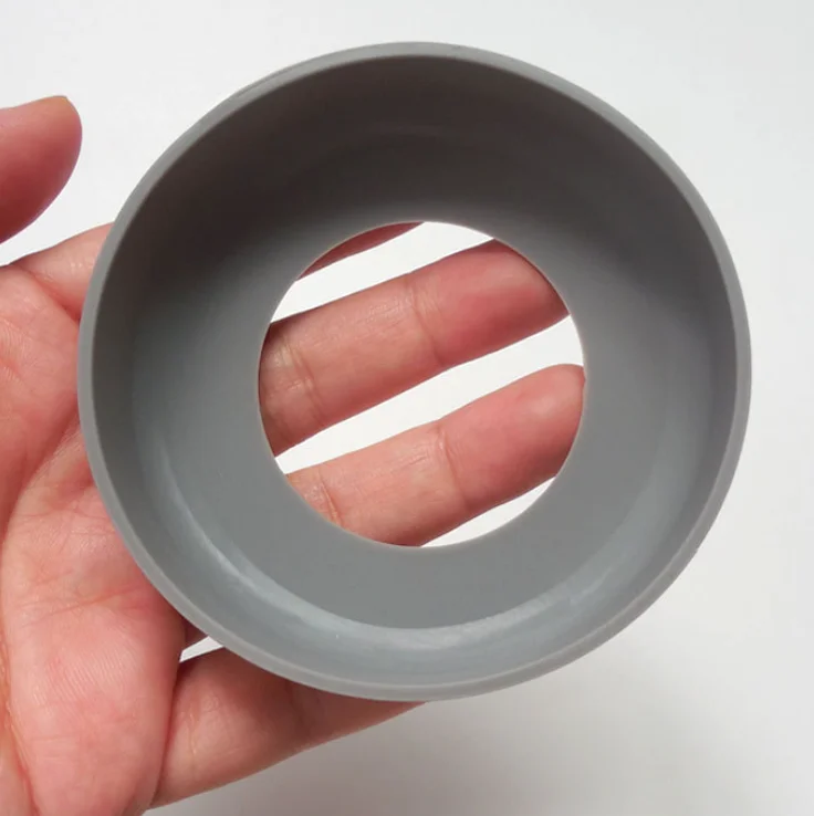 YDS Custom Wholesale Thickened 80mm Protective Silicone Boot Covers Anti-slip Bottom Sleeve Cover for Water Bottle Sleeves