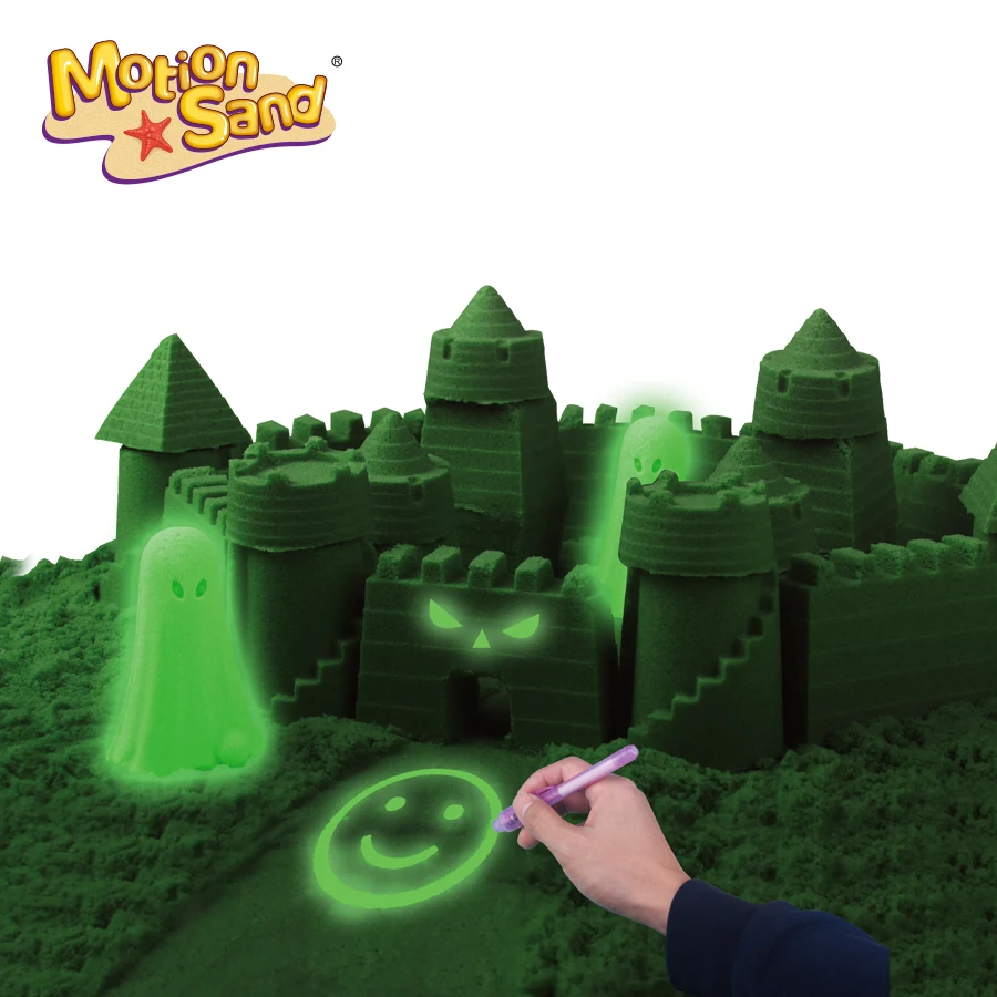 Magic Glow In Dark Sand Toy 500g Refill Pack