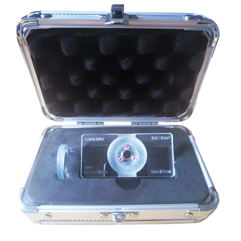 Sperm counting chamber/sperm count capsule/Sperm counting Slide for SQA sperm quality analyzer