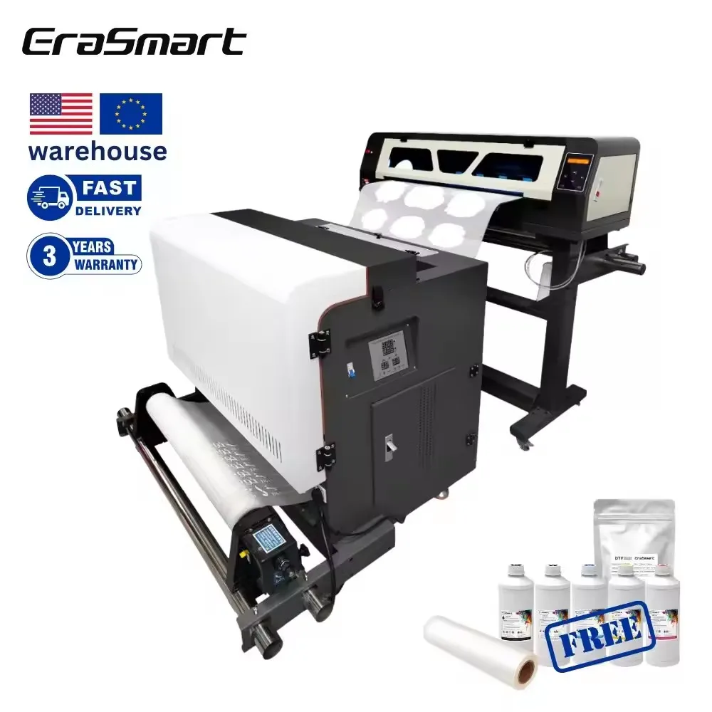 Cloth Imprimante 60cm XP600 Film T-shirt Sublimation Digital Printers Impresora Transfers Inkjet Printing Machine A1 Dtf Printer