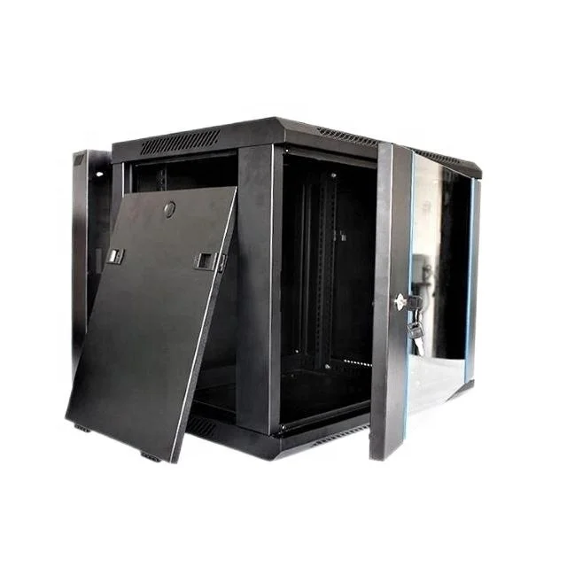 BOLEIN Standard 19Inch 22U Floor-stand Glass Door Lock Network Server Rack Cabinet  18U - 42U Rack