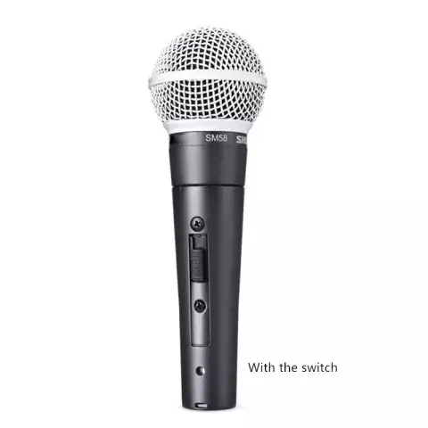 2022 New Professional Recording Microphone Sm58 High Quality Metal Material Karaoke Mic Microphone For Shure