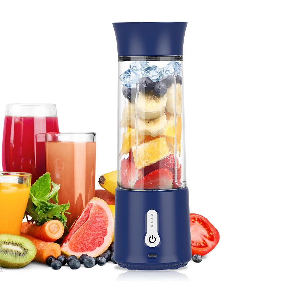 Mini Blender for Shakes and Smoothies Made with BPA-Free Material Portable Juicer White Color