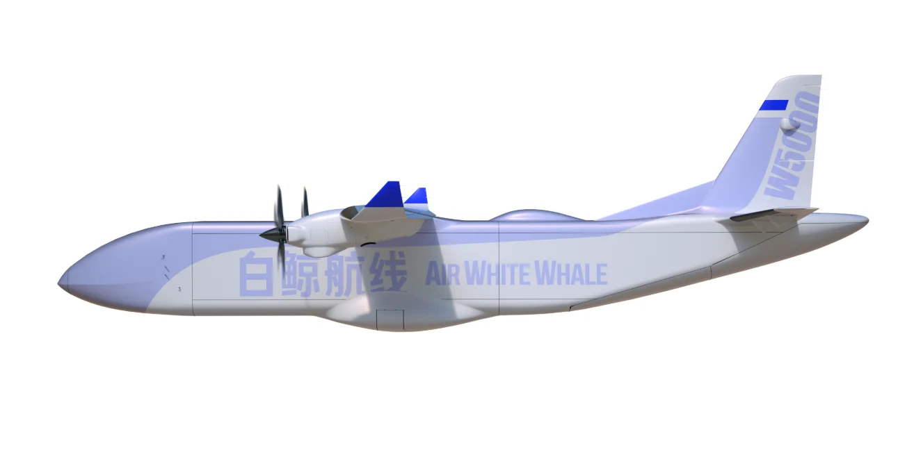 Cargo Aircraft W5000 Turboprop Design Cost-effective Operation 5-ton Payload Capacity