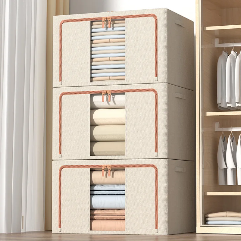 Wardrobe Comforter Clothes Storage Child Toy Extra Large Thicken Storage Box With Logo And Color