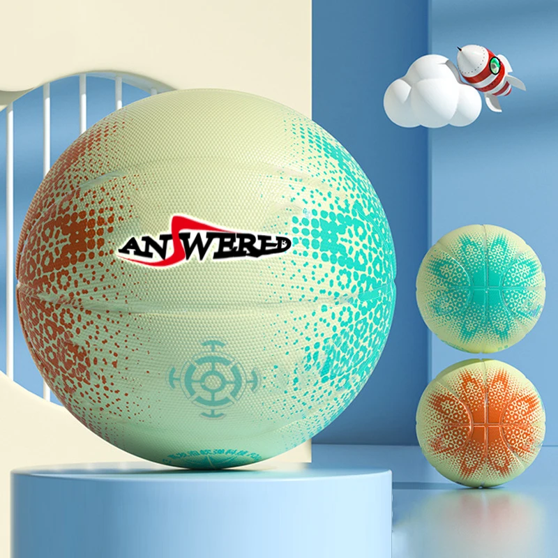 Official Rubber Basketball Outdoor Indoor Mens Basketball Ball Size 5 for Kids Youth Teen Boys and Girls