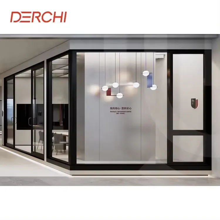 Florida House Replace Window Cheap Price Caribbean Hurricane Proof Impact Windows Large Glass Fixed Picture Aluminum Window