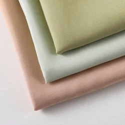 High Quality Eco-friendly Plain Woven Solid Dyed 100% Lyocell Bamboo Fabric For Dress