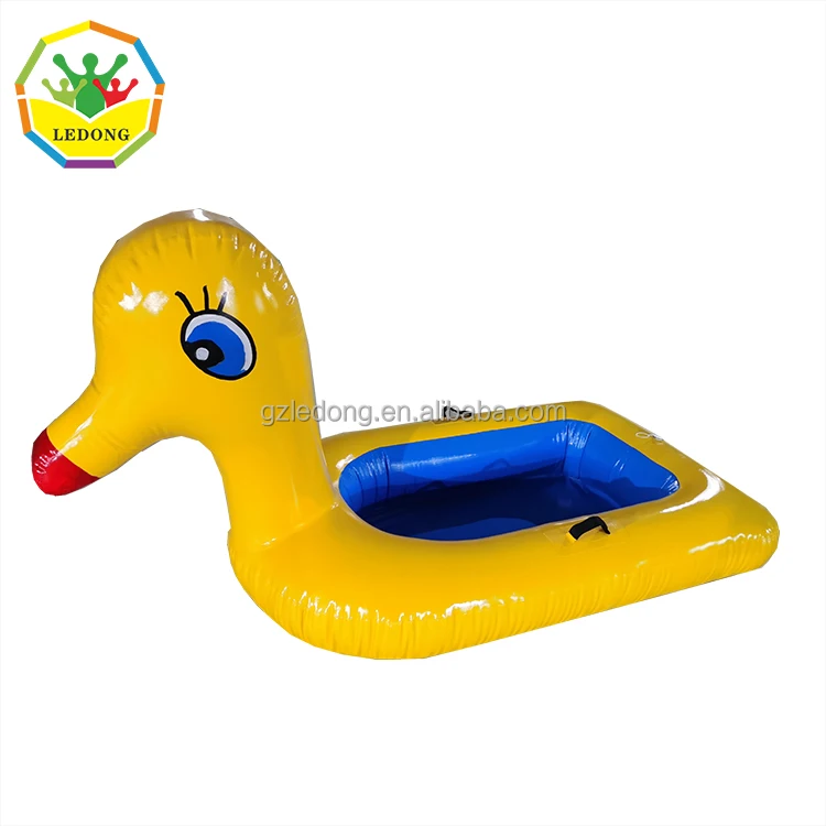 duck inflatable boat floating use for swimming water sports