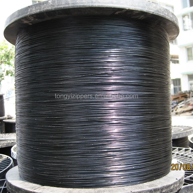 
High quality filament polyester PET monofilament yarn 0.68mm 0.50mm China factory used for zipper teeth 
