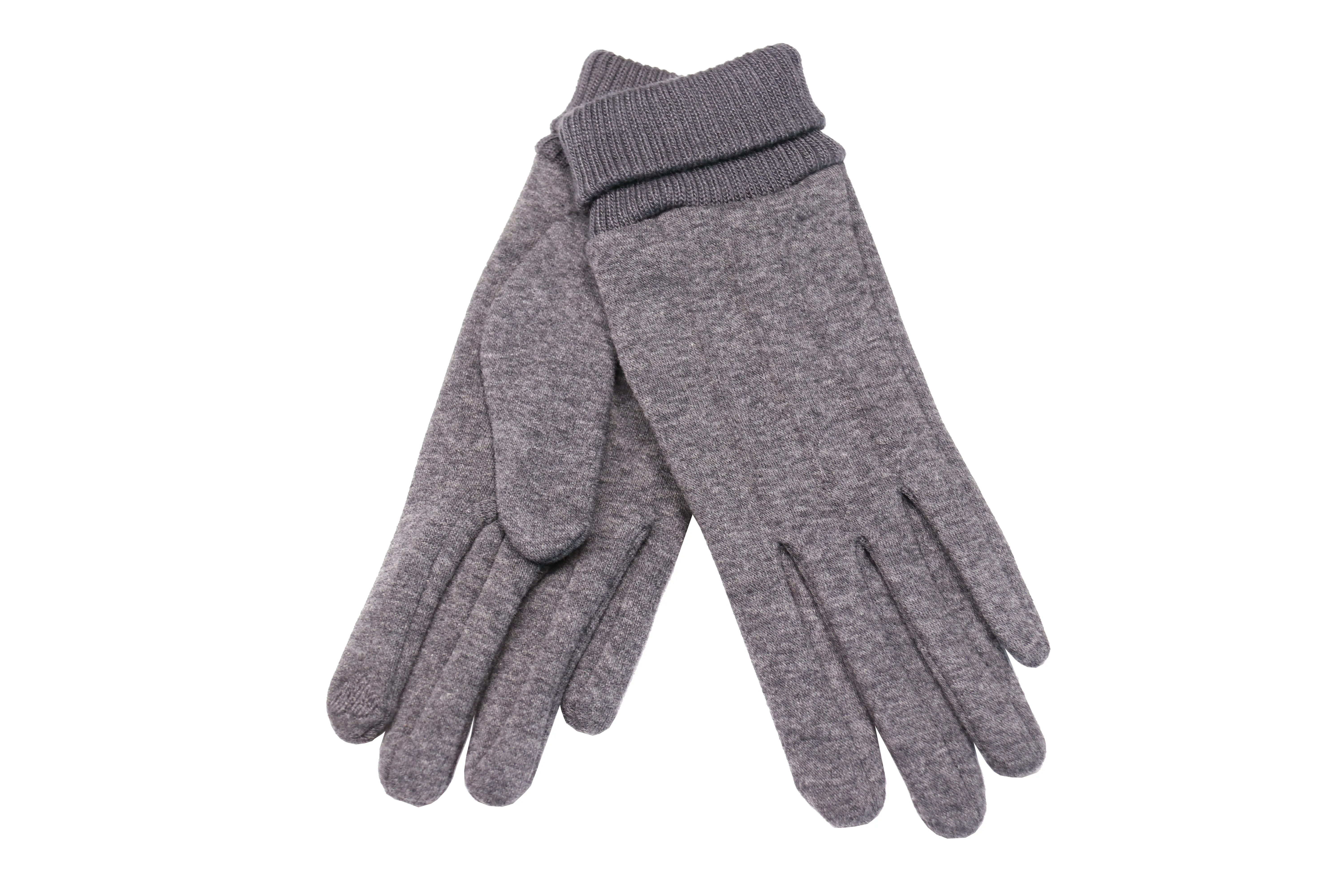 Cuff knitted Warm gloves and cold-proof gloves with five fingers in winter