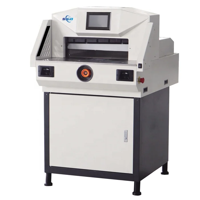 4608B A3 A4 automatic paper cutting machine with touch screen and individual press paper switch