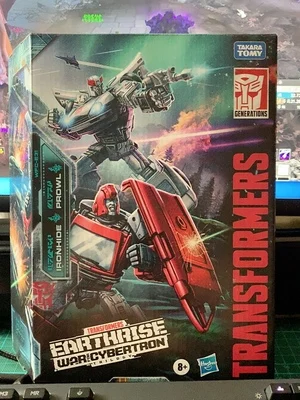 New Sealed HSB Transformation Toy War for Cybertron Ironhide & Prowl 2 Pack