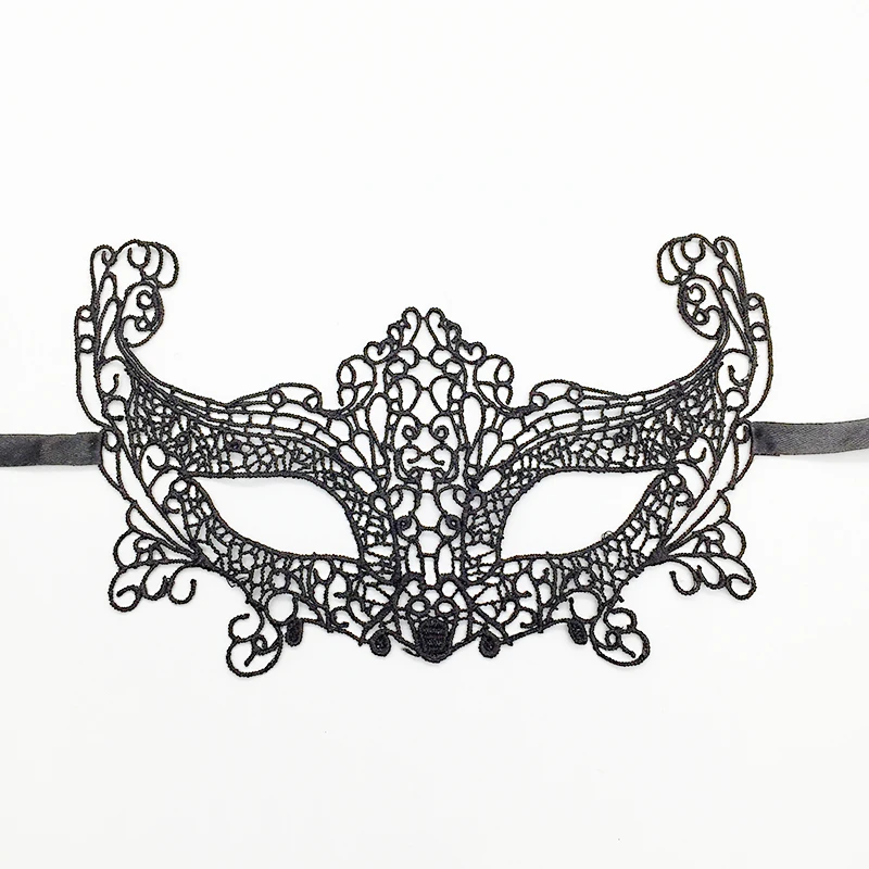Black Lace Masquerade Mask Women Eye Mask For Halloween Carnival party masks