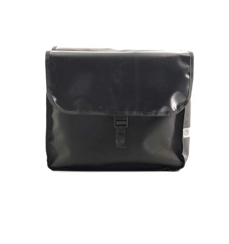 Outdoor  Bike bag Waterproof  bicycle double rear pannier bag  with reflective stripe