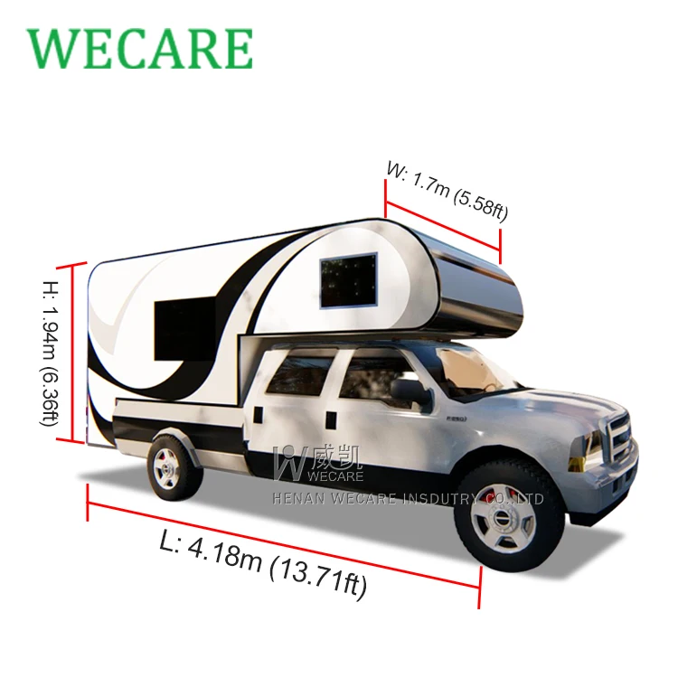 Hot selling rv motorhomes caravan aluminum frame travel trailers