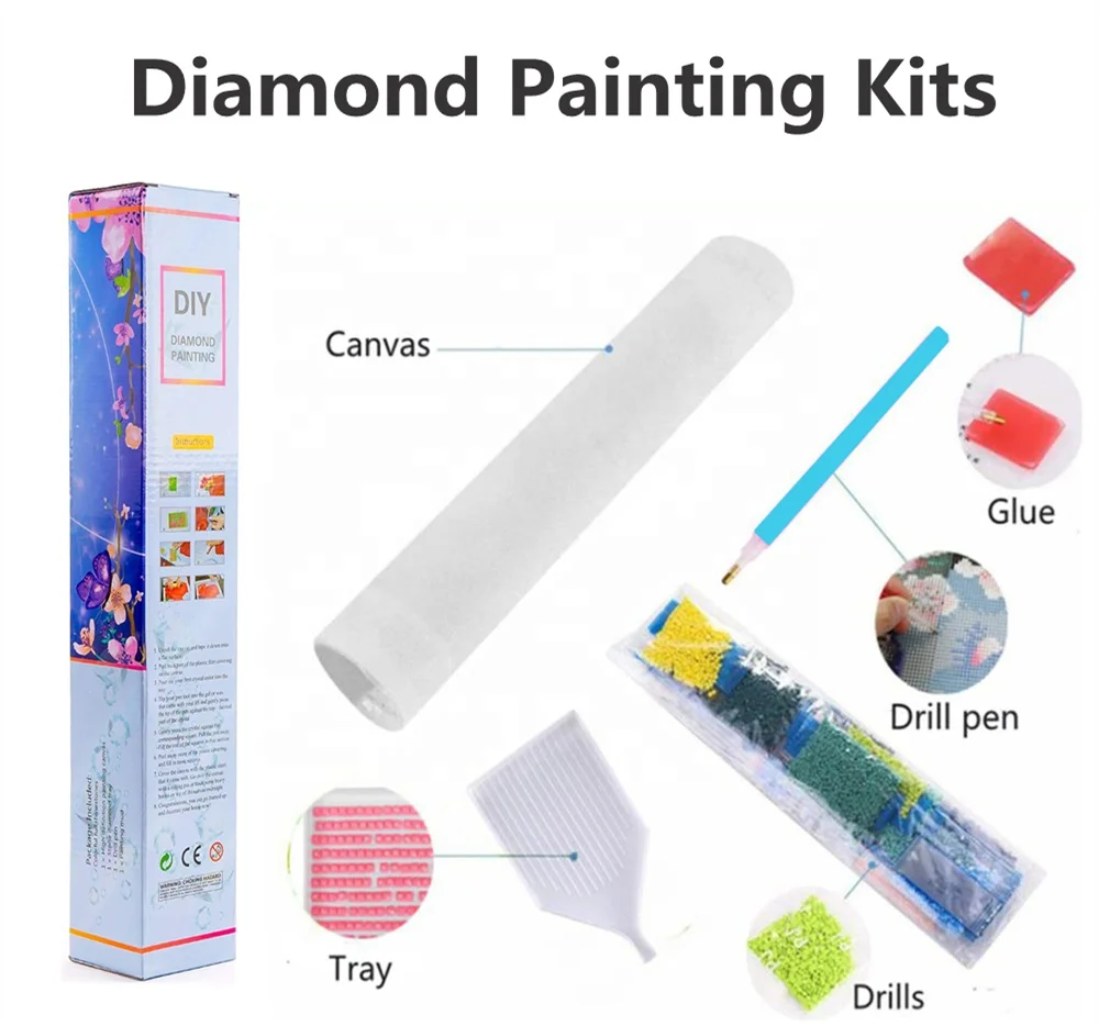 W-DP003 Dropshipping 5D Full Drill DIY Diamond Embroidery Mosaic Art Custom Diamond Painting Kits