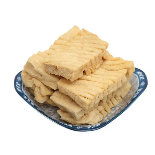 Factory Weekly Deals Frozen Soybean Products Deep Fried Bean Curd Marinated Bean Curd