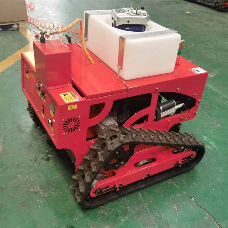 Agricultural Machinery Intelligent Remote Control Mower with Irrigation System